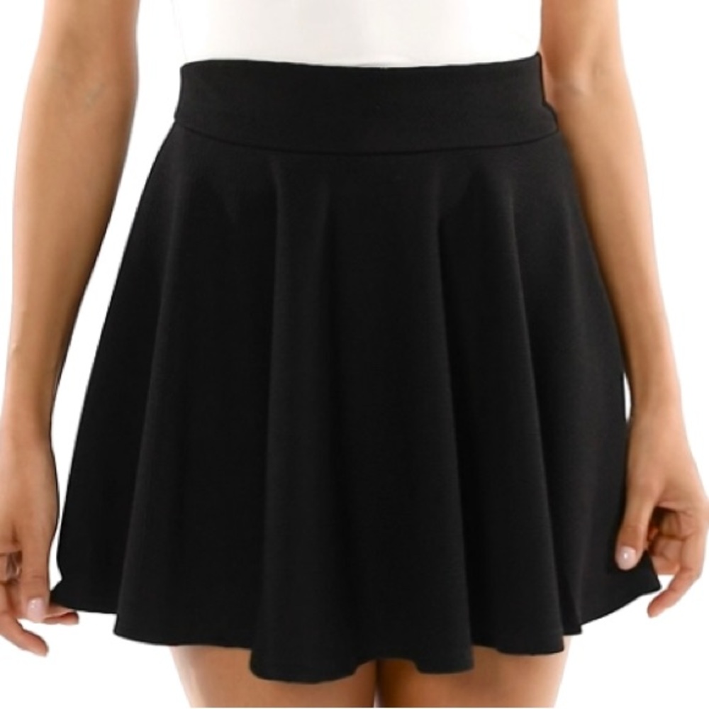 Urban Coco casual flared mini skater skirt